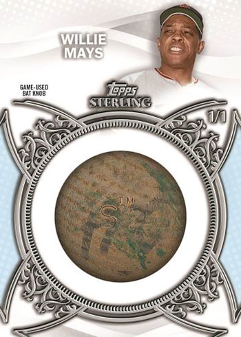 2021 Topps Sterling Baseball Bat Knob