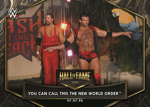 2021 Topps WWE Road to WrestleMania Hall of Fame Tribute