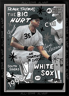 Topps Project 2020 268 Frank Thomas by Sophia Chang