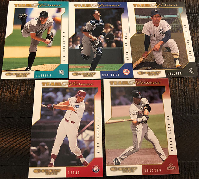  2003 Donruss Team Heroes Florida Marlins Team Set with Josh  Beckett & Mike Lowell - 11 MLB Cards : Collectibles & Fine Art