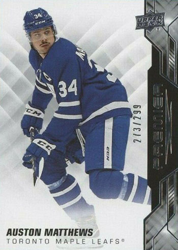 2019-20 Upper Deck Premier Hockey Auston Matthews