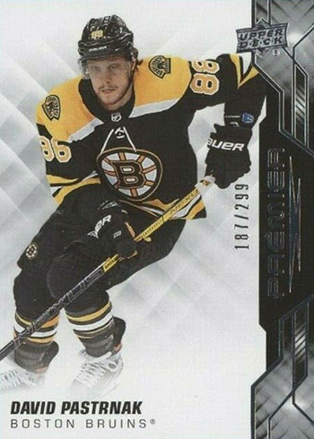 2019-20 Upper Deck Premier Hockey David Pastrnak