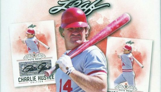 Charlie Hustle: as Rose sported red, he marched in Army green