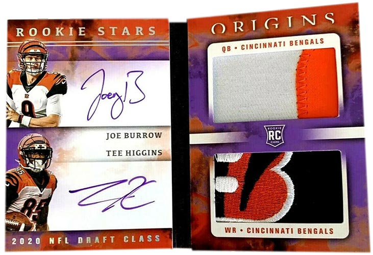 2021 Panini Origins NFL Football Cards Checklist