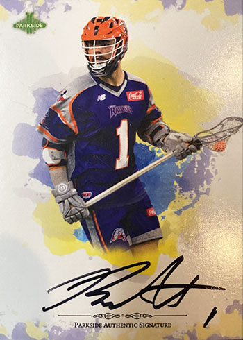 2019 Parkside Major League Lacrosse Cards 