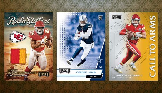 2020 Panini Playoff NFL Football Trading Cards Mega Box- 80