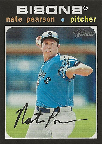 Nate Pearson 2021 Topps Heritage Real One Autographs #ROA-NP Price Guide -  Sports Card Investor