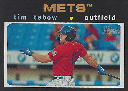  2020 Topps Heritage Minor League #131 Tim Tebow