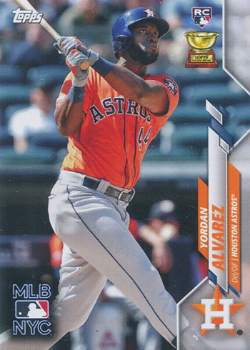 2020 Topps MLB NYC 2 Yordan Alvarez