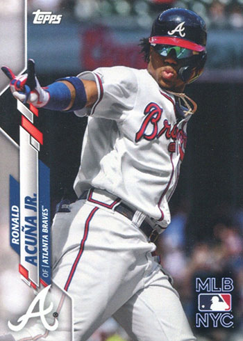 2020 Topps MLB NYC 9 Ronald Acuna Jr.