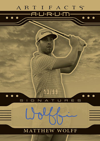 2021 Upper Deck Artifacts Golf Checklist, Hobby Box Info, Release Date