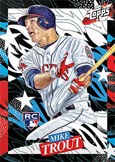 Topps Project 2020 282 Mike Trout by Tyson Beck