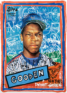 Topps Project 2020 290 Dwight Gooden by Gregory Siff