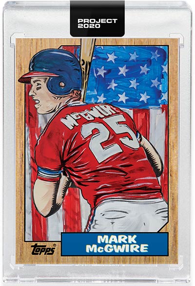 Topps Topps Project 2020 Card 60 - 1987 Mark Mcgwire By Naturel