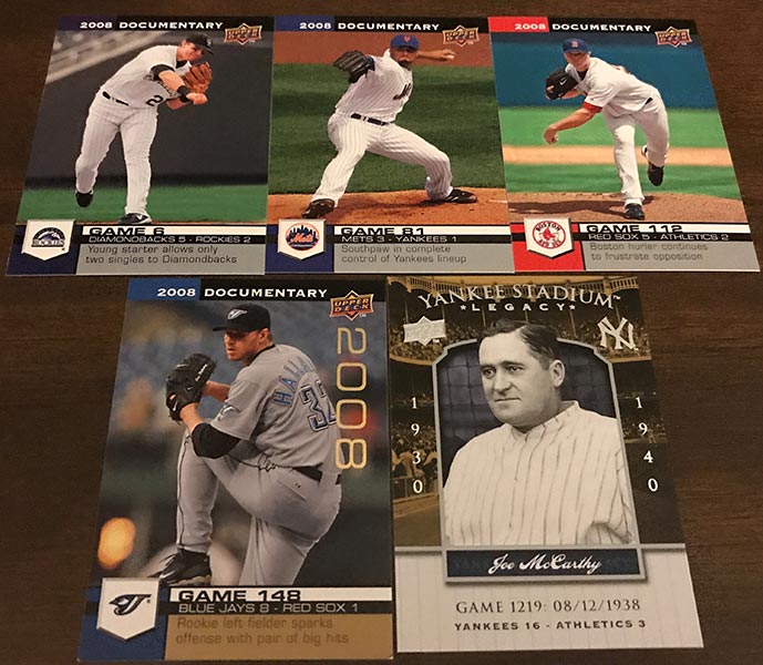 2008 Upper Deck Documentary Baseball 12 Pack Box