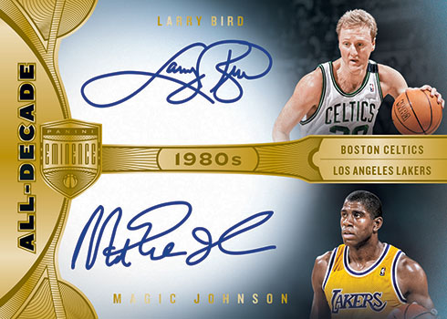 2019-20 Panini Eminence Basketball All-Decade Dual Autographs