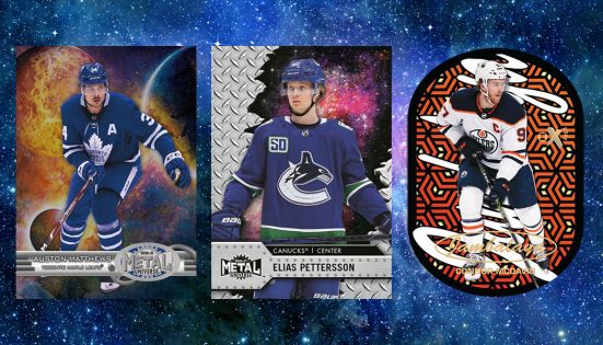 2021-22 Upper Deck Skybox Metal Universe Hockey Blaster Box 