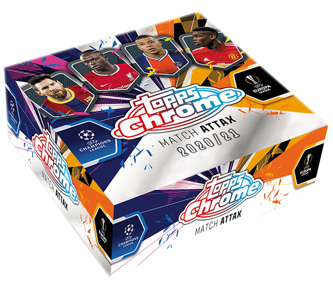 Topps Match Attax Champions League 2019/2020 4 x Displays 120 Booster
