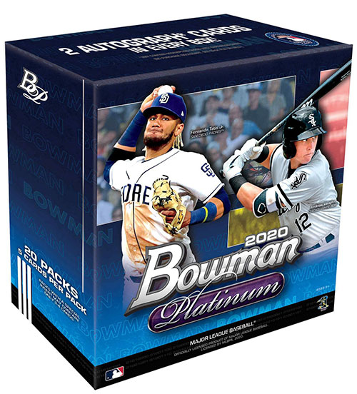 2017 Topps Bowman Platinum Baseball Value Box 