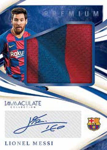 2020 Panini Immaculate Soccer Checklist, Hobby Box Info