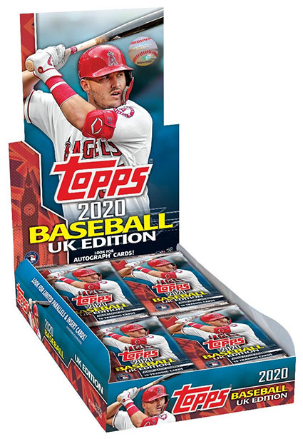 2020 Topps UK Edition Baseball Box