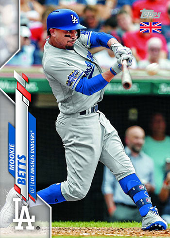 2020 Topps UK Edition Baseball Mookie Betts