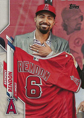 2020 Topps Series 1 Anthony Rendon #14 SP Photo Variation Montreal Expos  Jersey