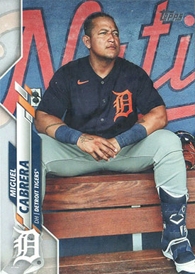 2020 Topps Update Series Baseball Variations Miguel Cabrera