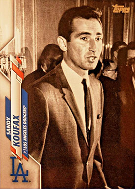 2020 Topps Update Decades' Best #DB16 Sandy Koufax - NM-MT