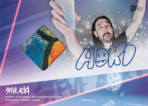 Steve Aoki Celebrity Softball Game - 2021 MLB TOPPS NOW Card