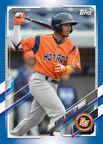 Base Orange Card Set For 2021 Topps Pro Debut Baseball - 250 Cards Per Page  are Shown