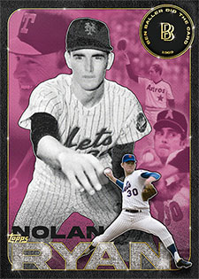 Topps Project 2020 329 Nolan Ryan by Ben Baller