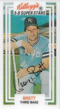 George Brett Baseball Card Collection - Set of 4