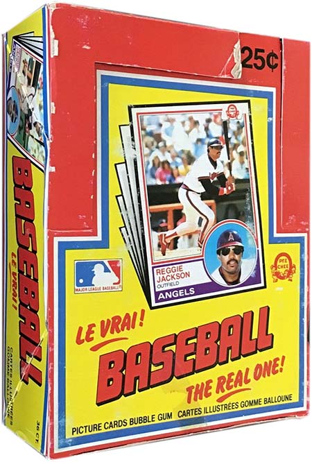 1983 O-Pee-Chee Baseball Box
