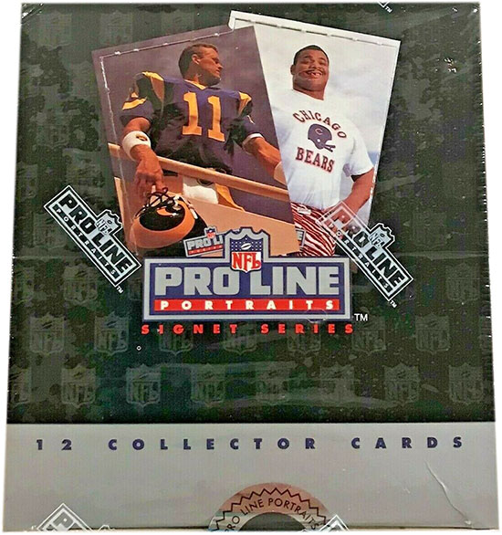 1991 Pro Line Portraits Football Box