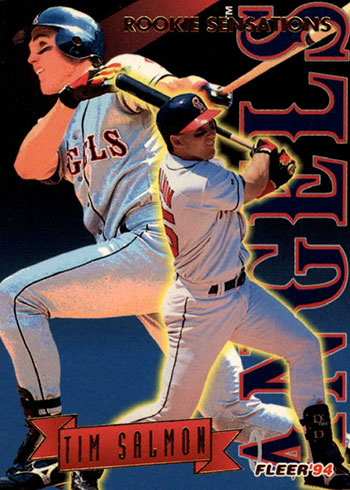 Tim Salmon 1998 Fleer Sports Illustrated Mini Posters #1 Anaheim