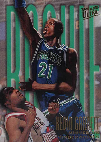 Kevin Garnett Rookie Card Rankings, Guide and What's the Most Valuable