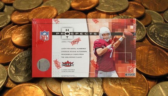 : 2006 Fleer Hot Prospects Football Factory Sealed HOBBY