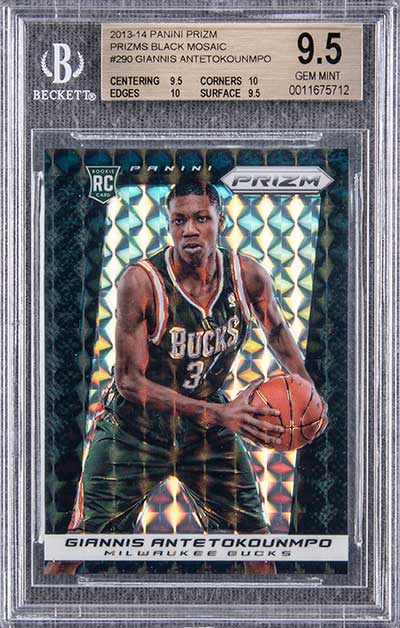 Red Border Edition 2013 GIANNIS ANTETOKOUNMPO Custom Rookie Card One of 250 Made! Limited Edition Basketball Card 