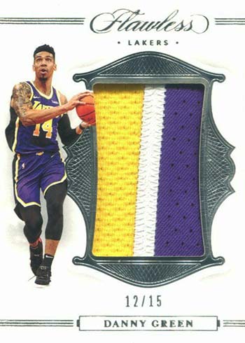 2019-20 Panini Flawless Basketball Patches Danny Green