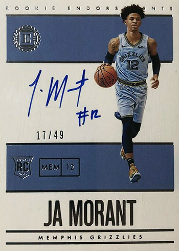 Ja Morant Rookie Cards Guide, Top RC List, Autographs, Valuable