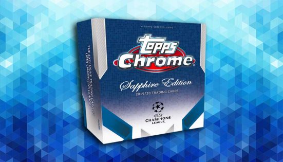 2019-20 Topps Chrome Sapphire UEFA Champions League Checklist, Info