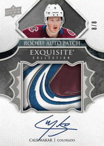 2019-20 Upper Deck Exquisite Collection Rookie Auto Patch