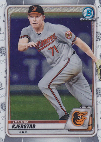 2020 Bowman Draft #BD-122 Heston Kjerstad