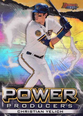 2020 Bowmans Best Baseball Checklist with Individual Team or Card Set Pages