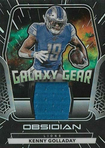 2020 Panini Obsidian Galaxy Gear DERRICK HENRY Patch /100 - Tennessee Titans