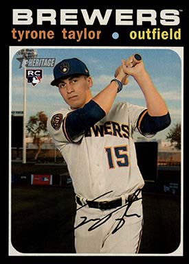  2020 Topps #539 Tyrone Taylor NM-MT RC Rookie Milwaukee Brewers  Baseball : Collectibles & Fine Art