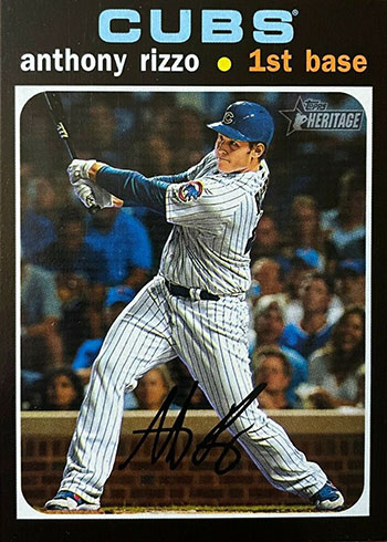 2020 Topps Opening Day Relics #ODRAR Anthony Rizzo Game Used Jersey