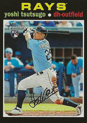 2020 YOSHI TSUTSUGO SIGNED TOPPS NOW AUTO CARD #10A ROOKIE TWO