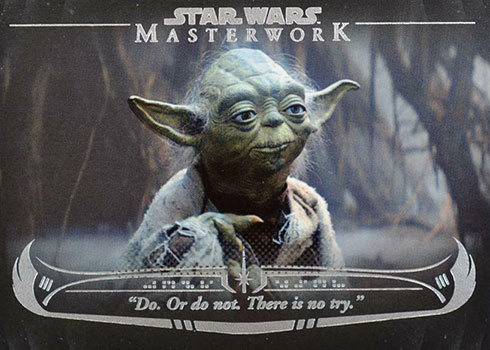2020 Star Wars Masterwork The Wisdom Of Yoda #2 That Is Why You Fail
